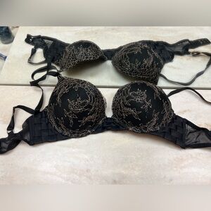 Victoria’s Secret Bombshell Black Lace Bra